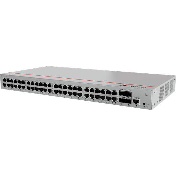 Huawei eKit Switch 48x1000Mbps + 4x1GE (SFP) + 1konzol port, iStack, Rackes, Layer2+ managed - S310-48T4S