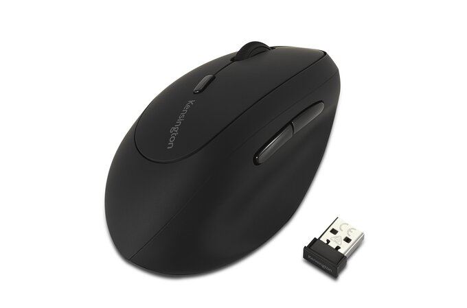 Kensington Pro Fit Left-Handed Ergo vezeték nélküli balkezes egér fekete (K79810WW) Kensington Pro Fit Left-Handed Ergo vezeték nélküli balkezes egér fekete (K79810WW)