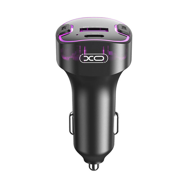 Car charger XO BCC12 Bluetooth MP3+5V3.1A (black)
