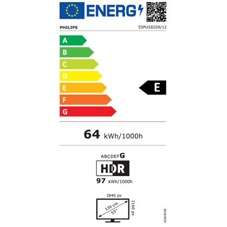 Philips 55PUS8209/12 UHD AMBILIGHT SMART QLED TV Philips 55PUS8209/12 UHD AMBILIGHT SMART QLED TV