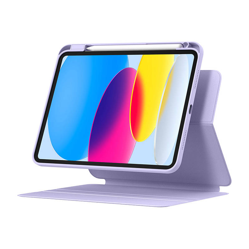 Baseus Minimalist iPad 10 10. 9"  Mágneses tok (lila)