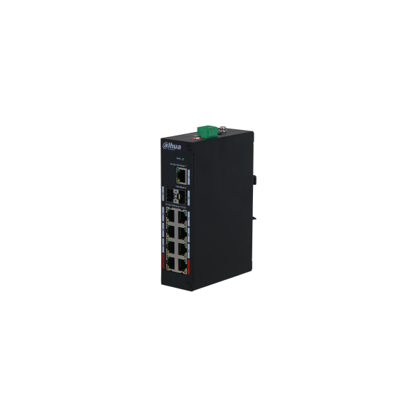 Dahua  PFS3211-8GT-120  8x 100Mbps at/af PoE + 1x 1Gbps + 2x SFP 120W PoE switch 