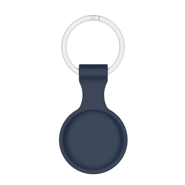 Haffner szilikon védőtok Apple AirTag nyomkövetőhöz ECO csomagolás sötétkék (FN0199)