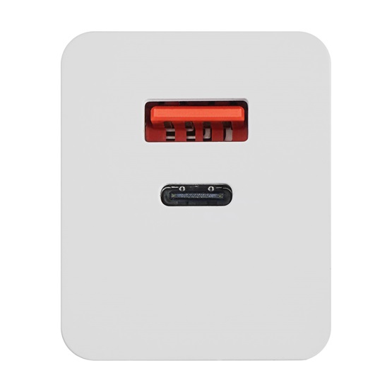 Akyga AK-CH-20 USB-A + USB-C PD 5-20V / max. 5A 100W Quick Charge 3.0 GaN gyorstöltő Akyga AK-CH-20 USB-A + USB-C PD 5-20V / max. 5A 100W Quick Charge 3.0 GaN gyorstöltő