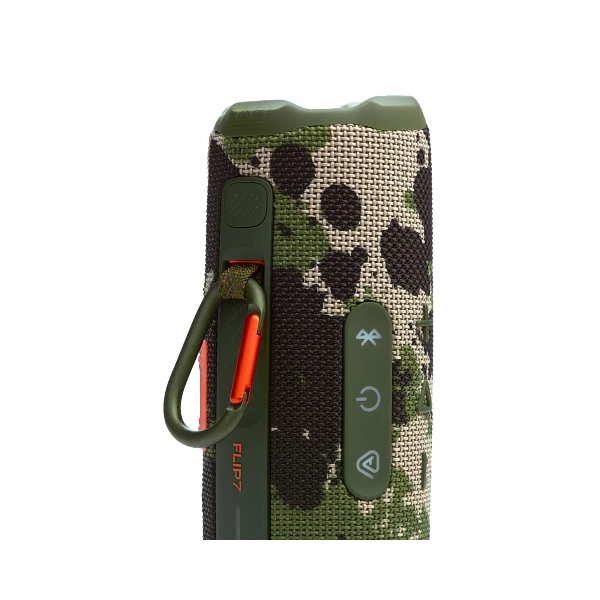 JBL FLIP 7 SQUAD Hordozható vízálló Bluetooth hangszóró Terepmintás