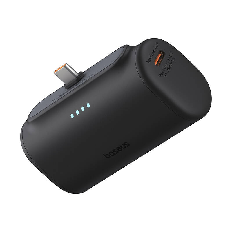 Baseus Compact   5000mAh 20W USB-C Powerbank Fekete