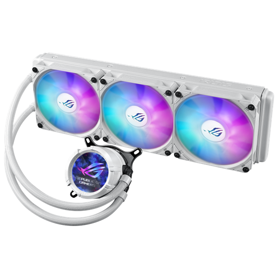  ASUS ROG STRIX LC III 360  ARGB LCD WHT   Vízhűtés