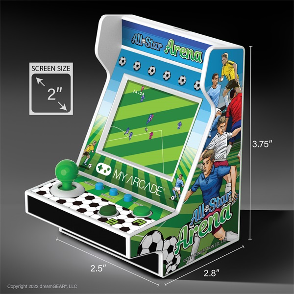 MY ARCADE All-Star Arena Pico 100+ Player Hordozható