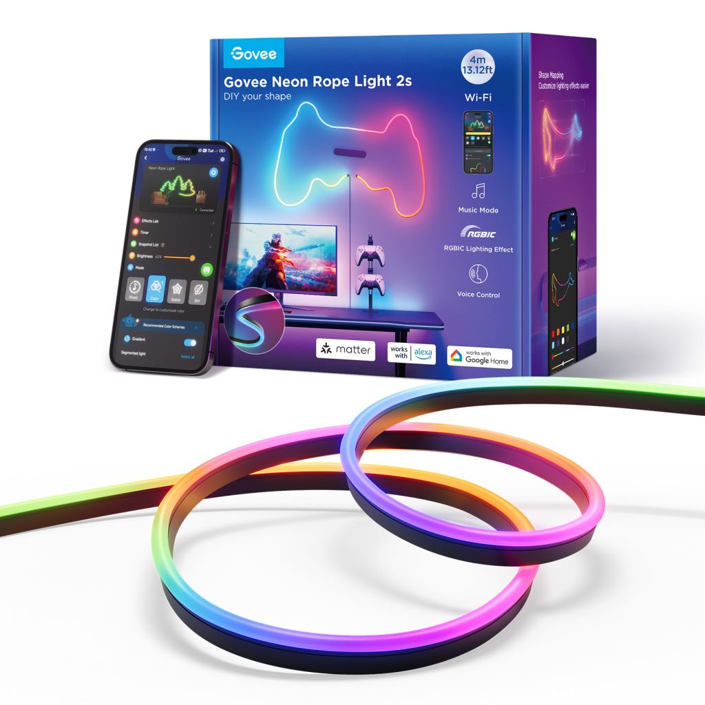 Govee H61D4C11 Neon LED szalag 4m  