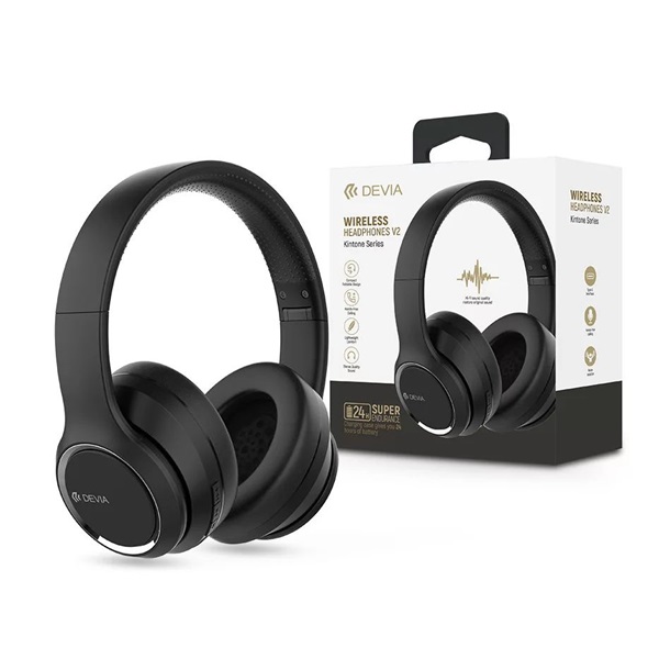 Devia ST379512 fekete bluetooth fejhallgató Devia ST379512 fekete bluetooth fejhallgató