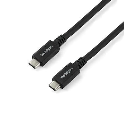 Startech.com USB Type-C - USB Type-C adat- és töltőkábel 1.8m fekete (USB315C5C6) Startech.com USB Type-C - USB Type-C adat- és töltőkábel 1.8m fekete (USB315C5C6)