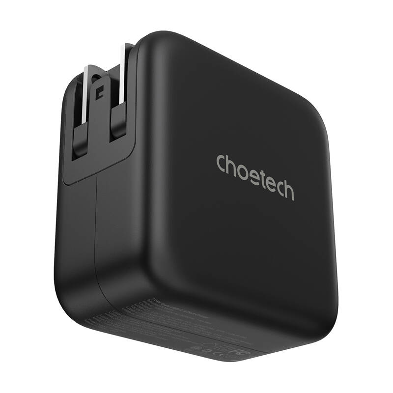 Choetech PD6055 70W GaN hálózati töltő amerikai  EU, UK, AU adapterekkel