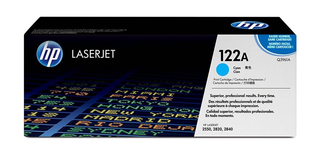 HP Q3961A kék toner (122A)