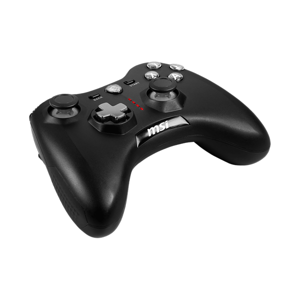 MSI ACCY Force GC20 V2 Wired Game Controller, Black