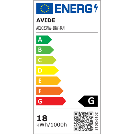 Avide ACLO33NW-18W-JAN LED Mennyezeti Lámpa Avide ACLO33NW-18W-JAN LED Mennyezeti Lámpa