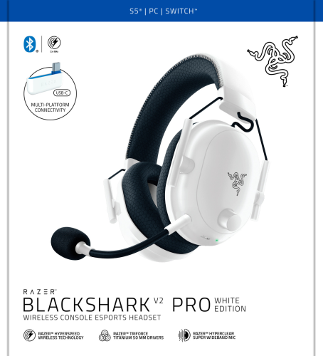 Razer BlackShark V2 Pro for PlayStation Fehér