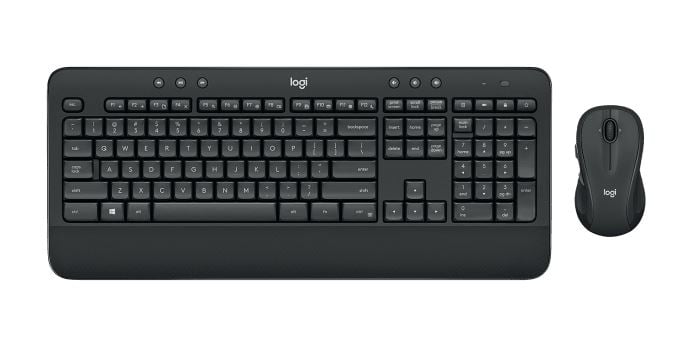 Logitech MK545 Advanced vezeték nélküli német billentyűzet + optikai egér (920-008889)
