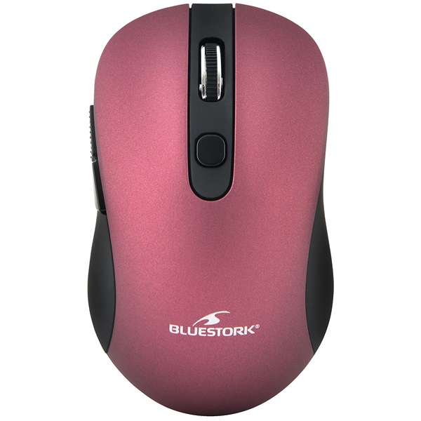 Bluestork  M-WL-OFF60-PURPLE 1600 DPI 6 gomb  optikai Vezeték nélküli Egér Lila 