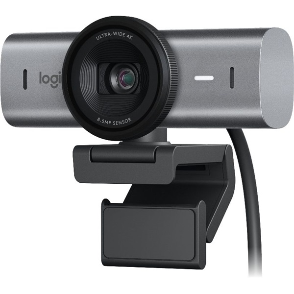 Logitech MX Brio 4K Ultra HD szürke webkamera Logitech MX Brio 4K Ultra HD szürke webkamera