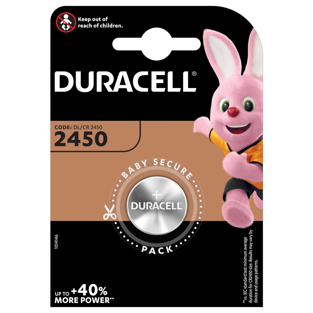 Duracell 2450 lítium akkumulátor 1 db