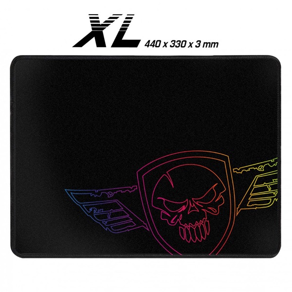 Spirit Of Gamer Darkskull - XL egérpad fekete (SOG-PAD02XL)