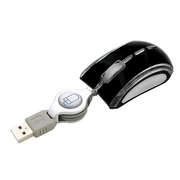 ESPERANZA EM109K CELANEO 3D USB Vezeték nélküli egér  behúzható kábellel Fekete