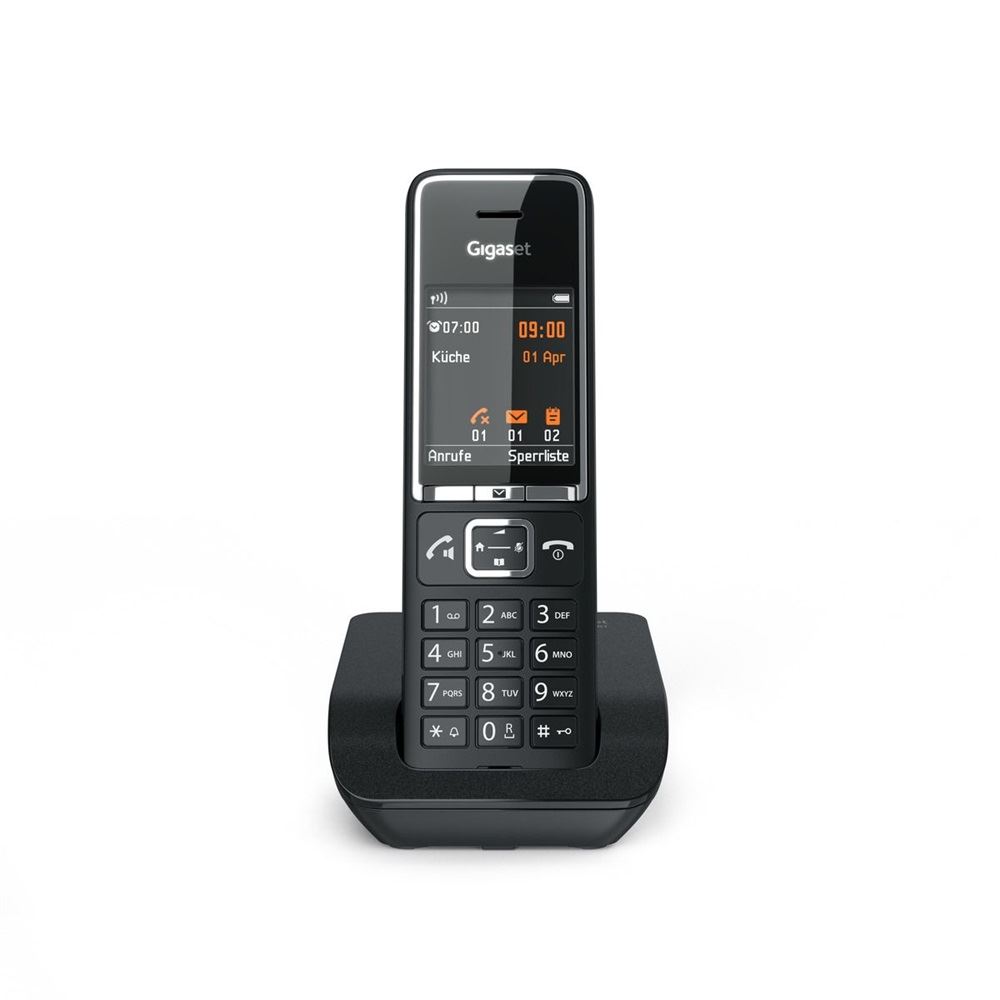 Gigaset Comfort 550 DECT telefon fekete