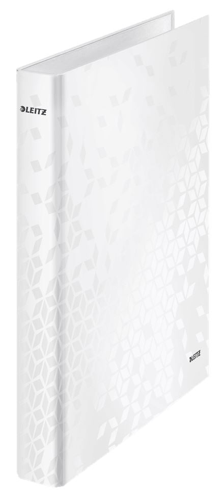 Leitz WOW laminált gyűrűskönyv fehér (42410001)