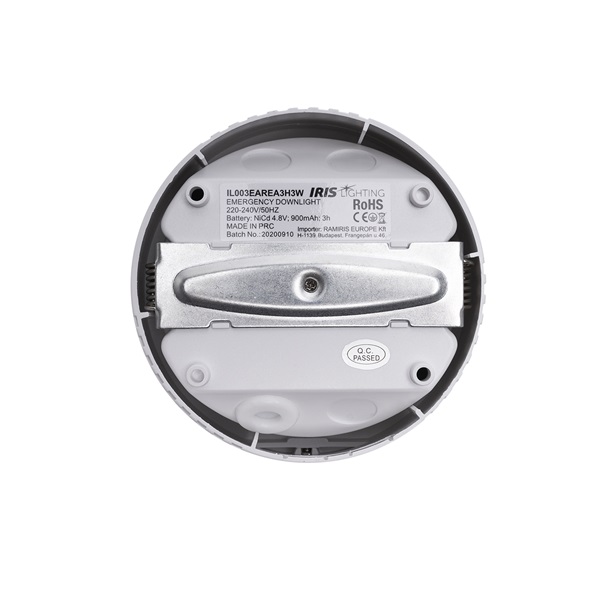 Iris Lighting IL003EAREA3H3W mennyezeti/álmennyezeti biztonsági világítás cserélhető optikával (IL003EAREA3H3W)