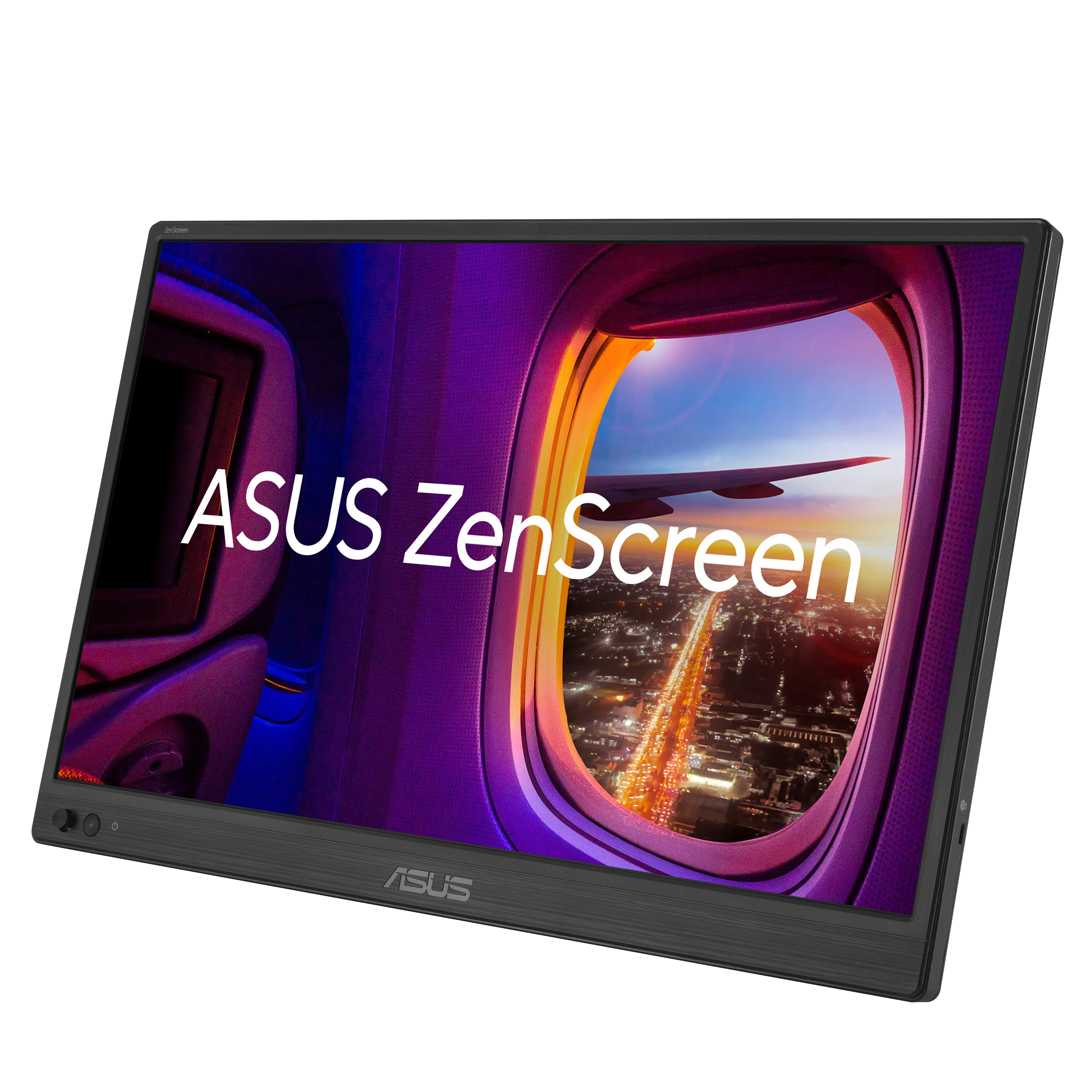 ASUS 15,6" MB169CK ZenScreen Hordozható monitor - 1920x1080, Full HD, LED, IPS, Hangszóró, Fekete