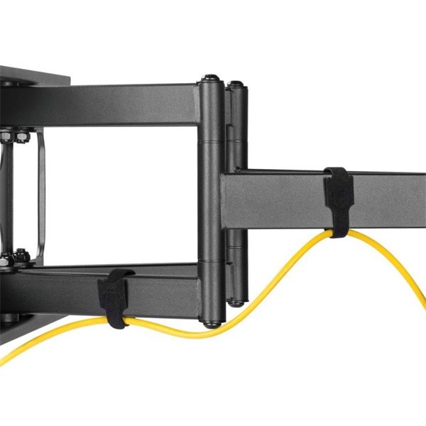 Equip  650335  37"-80" Max.: 60kg dönthető forgatható TV Fali konzol Fekete 