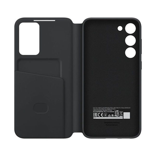 Samsung Galaxy S23+ Smart View Wallet tok fekete (EF-ZS916CBEGWW)