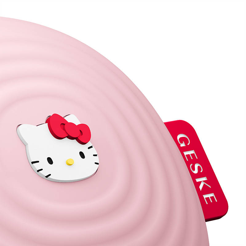Facial Cleaning Sonic Brush 4in1 Geske with APP (hello kitty pink)
