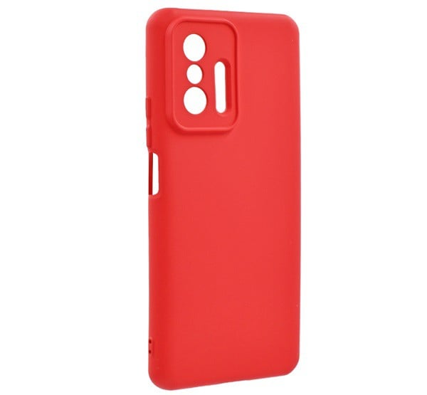 Szilikon telefonvédő (matt) PIROS [Xiaomi 11T Pro]