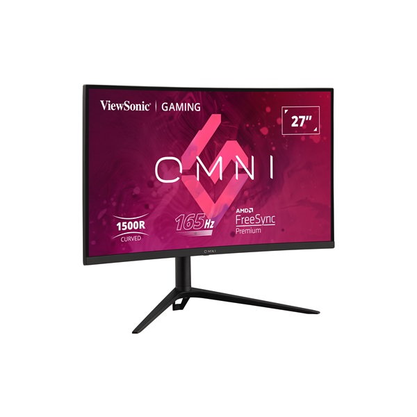 ViewSonic Monitor 27" - VX2718-2KPC-MHDJ (VA, 2K, 165Hz, 1ms, 250cd/m2, 2xHDMI, DP, VESA, SPK, ívelt, mag.ál) ViewSonic Monitor 27" - VX2718-2KPC-MHDJ (VA, 2K, 165Hz, 1ms, 250cd/m2, 2xHDMI, DP, VESA, SPK, ívelt, mag.ál)