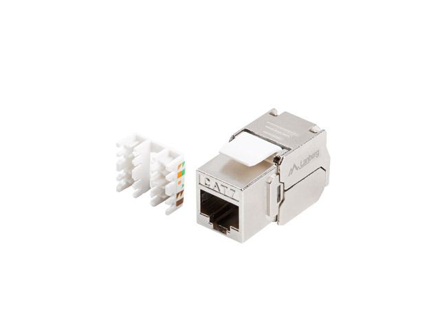 Lanberg keystone tool-less module RJ45 180 deg. FTP cat.7 (KSF7-2000)