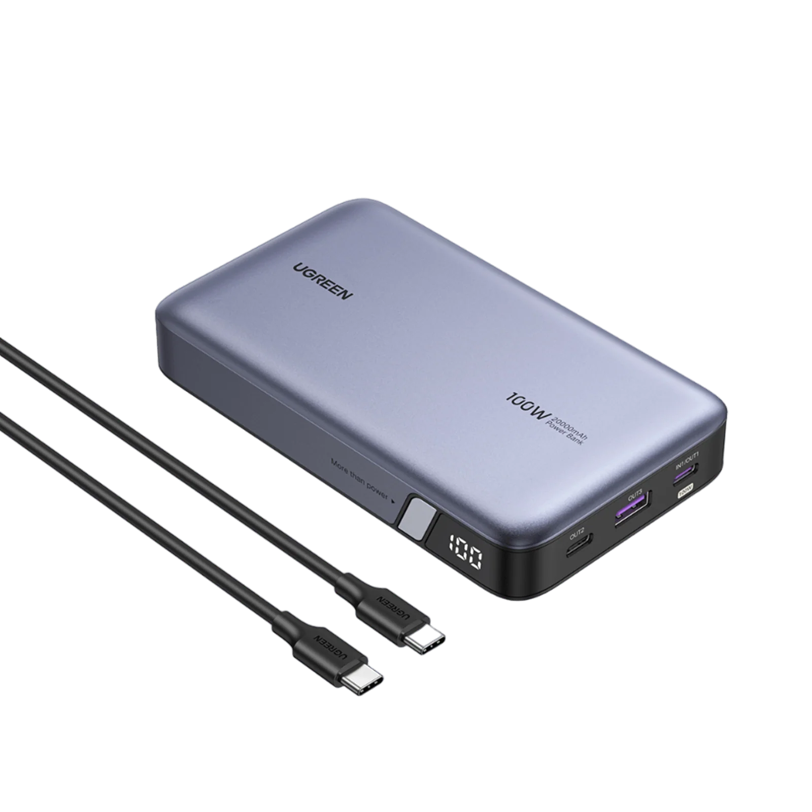 UGREEN Nexode 20000mAh Powerbank Szürke