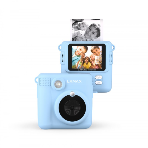 LAMAX InstaKid1 Blue Instant hőpapíros fényképezőgép LAMAX InstaKid1 Blue Instant hőpapíros fényképezőgép