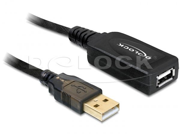 Delock DL82690 aktív USB 2.0 hosszabbító 20 m Delock DL82690 aktív USB 2.0 hosszabbító 20 m