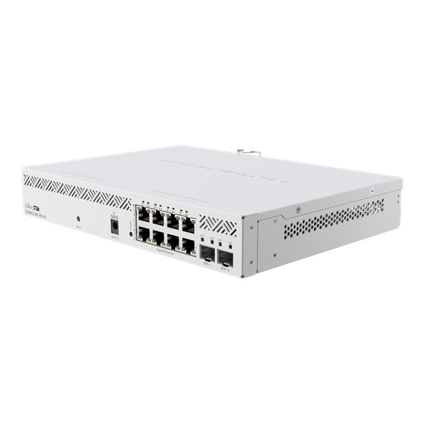 Mikrotik CSS610-8P-2S+IN 8x Gigabit PoE-out ports and 2x 10 Gigabit SFP+ ports  Switch