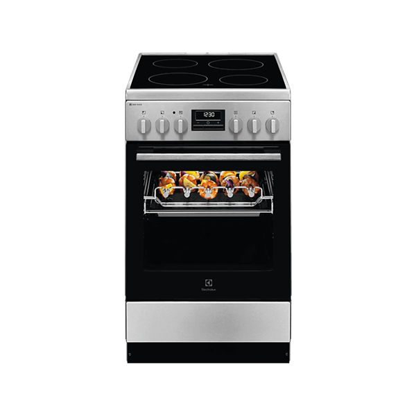 Electrolux LKR540267X BBQ grillnyárssal kerámialapos inox tűzhely Electrolux LKR540267X BBQ grillnyárssal kerámialapos inox tűzhely