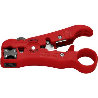 Koax kábel csupaszoló, blankoló RG59, RG6, RG7, RG11 Knipex 16 60 06 SB Koax kábel csupaszoló, blankoló RG59, RG6, RG7, RG11 Knipex 16 60 06 SB