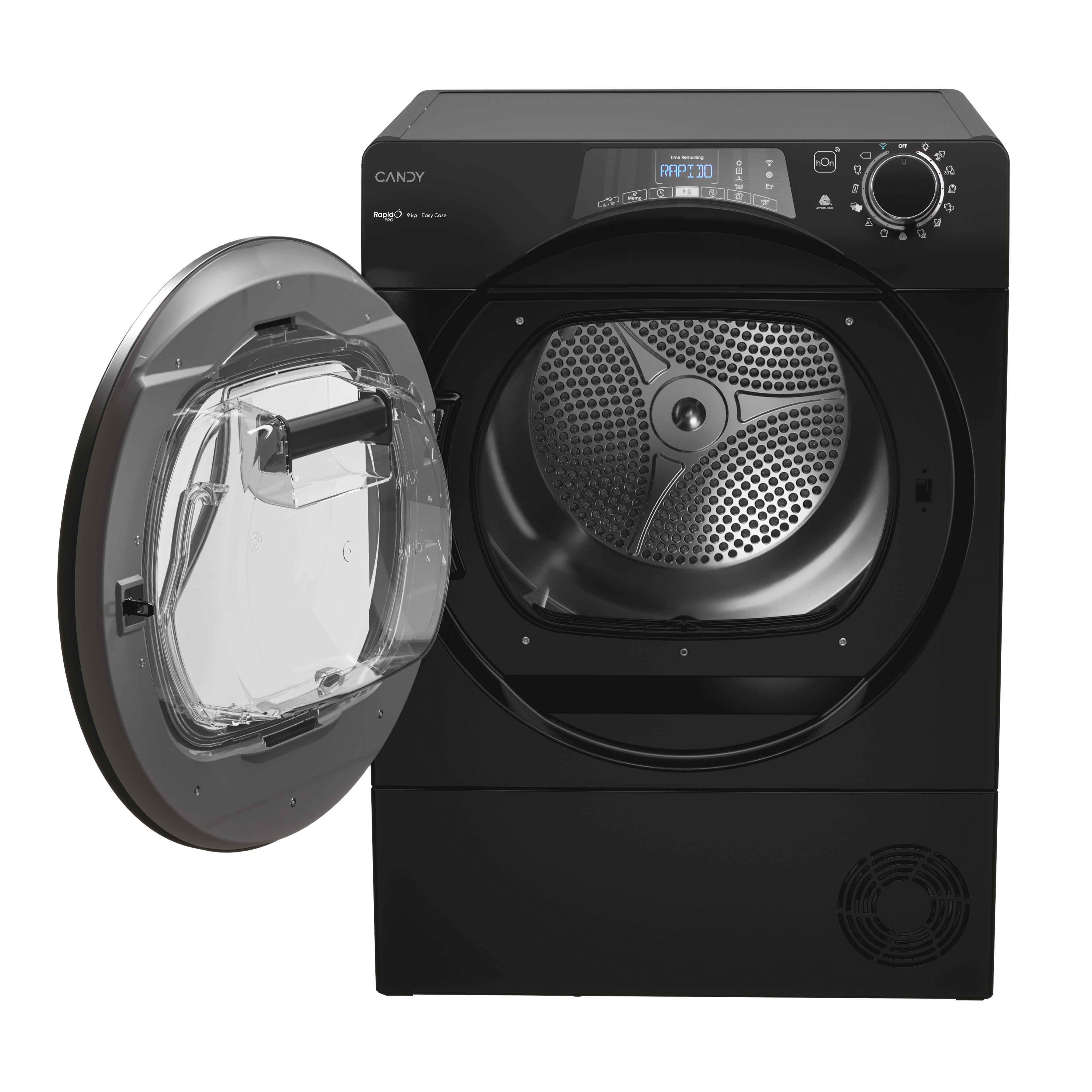 Candy RPEH9A2TBCEBX-S Hőszivattyús szárítógép – 9 Kg, B Energiaosztály, WiFi, hOn app, Snap&Dry, Woolmark, Super Easy Iron