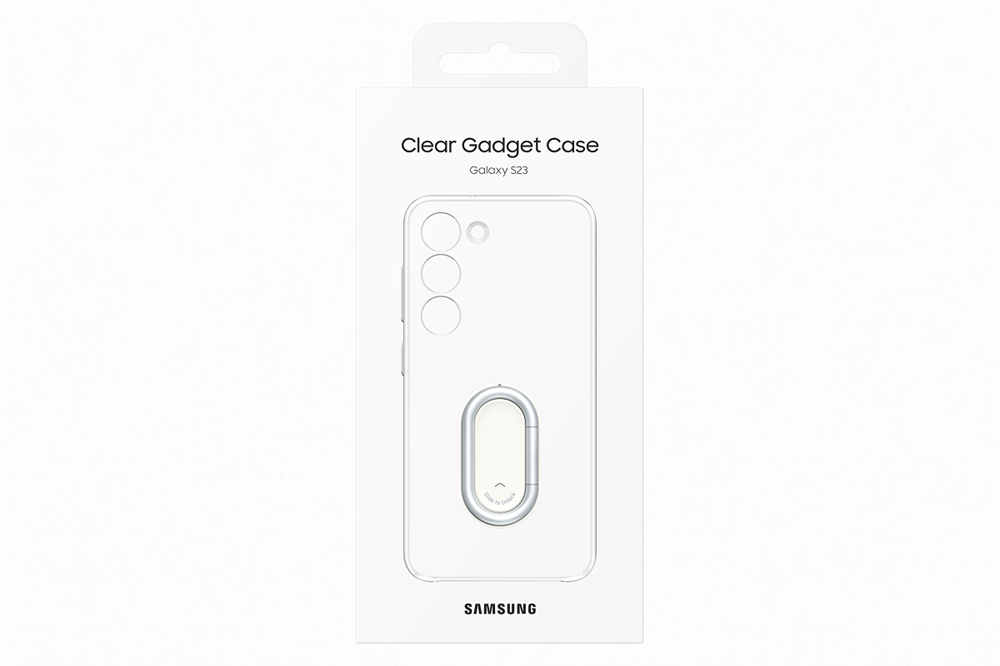 Samsung Galaxy S23 tok rögzítővel átlátszó