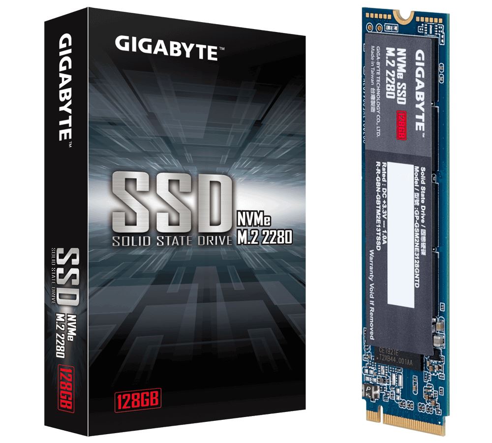 128GB Gigabyte SSD M.2 meghajtó (GP-GSM2NE3128GNTD)