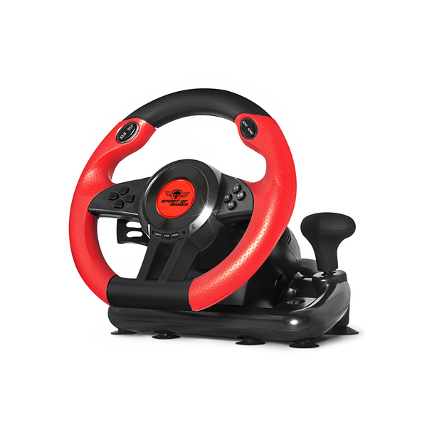 Spirit of Gamer Kormány - RACE WHEEL PRO 1 kormány+pedálok PC kompatibilis Fekete/piros Spirit of Gamer Kormány - RACE WHEEL PRO 1 kormány+pedálok PC kompatibilis Fekete/piros