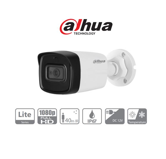 Dahua 4in1 Analóg csőkamera HAC-HFW1200TL-A