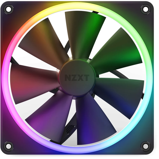  NZXT F140 RGB Duo 140mm Fekete  RF-D14SF-B1 (single pack) Ventilátor