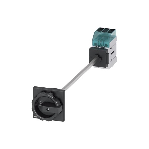 Siemens 3LD3448-0TK51 22kW szerelő lapra kivezetett hajtással fekete kar főkapcsoló Siemens 3LD3448-0TK51 22kW szerelő lapra kivezetett hajtással fekete kar főkapcsoló