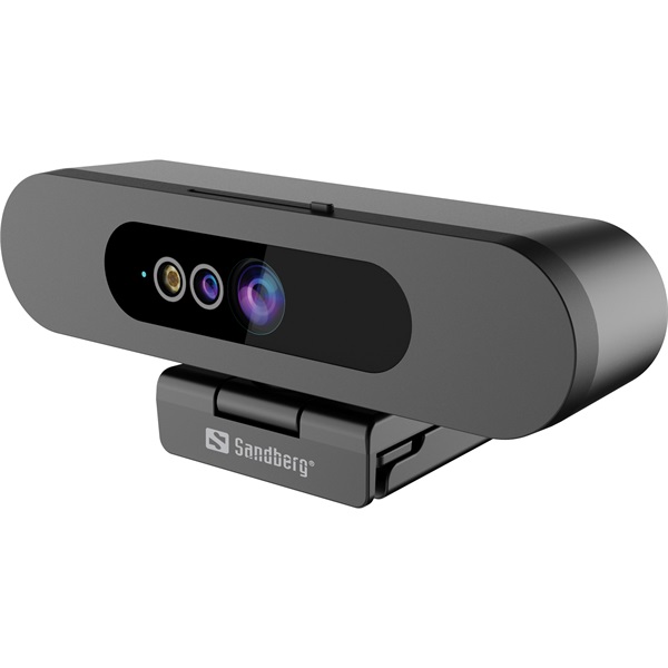 Sandberg  Face-ID Webcam 2  Webkamera Fekete 